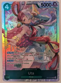 Uta OP13-023 - Super Rare SR EN NM Waifu One Piece TCG Holo - Image 1
