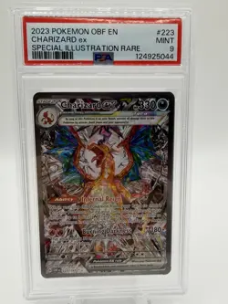 2023 Pokemon Charizard Ex SIR Obsidian Flames 223/197 Psa 9 - Image 1