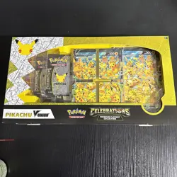 Pokemon Celebrations 25th Anniversary Pikachu V-union Premium Playmat Collection - Image 1