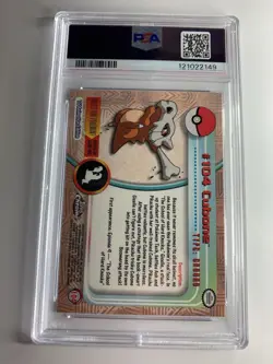 2000 Topps Chrome Pokemon Series 2 #104 Cubone PSA 10 ***GEM MINT*** - Image 2