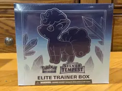 Pokemon Sword & Shield Silver Tempest Elite Trainer Box ETB Sealed - Image 1