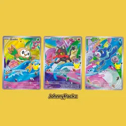 Pokemon 2026 First Partner Illustration Collection Series 1 Promo Set - Alola - Image 1