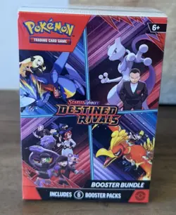Pokemon Scarlet & Violet Destined Rivals Booster Bundle Box Sealed - Image 1
