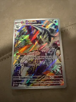 2023 Pokemon Baxcalibur 210/193 Illustration Rare Paldea Evolved Holo B - Image 1