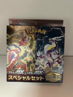 Pokemon Cards Game - Scarlet ex & Violet ex Special set New Sealed Box Japanese - Image 1