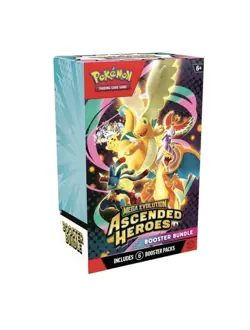 Pokemon TCG: Mega Evolution Ascended Heroes Booster Bundle BB (6 Packs) Presale - Image 1