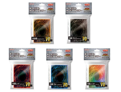 Yu-Gi-Oh! Duelist Card Protector Hologram Ver Normal Red Blue Black Rainbow 5set - Image 2
