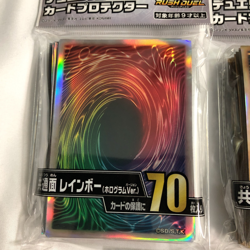 Yu-Gi-Oh! Duelist Card Protector Hologram Ver Normal Red Blue Black Rainbow 5set - Image 4