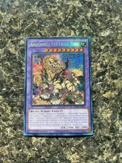 Yu-Gi-Oh! Amazoness Pet Liger King MP23-EN224-PRISMATIC Secret Rare 1st Edition - Image 1