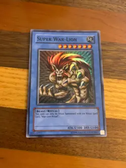Super War-Lion PP02-EN001 Unlimited Edition Super Rare VLP + BONUS - Image 1