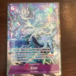 IN HAND Enel OP15-060 SR Alt Art Adventure On Kami’s Island ENGLISH ONE PIECE - Image 1