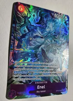 Enel OP15-060 SR Alt Art Foil | NM One Piece TCG Card English - Image 2