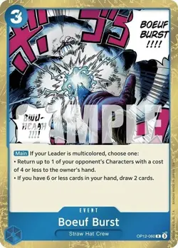 Boeuf Burst OP12-060 R - One Piece - Legacy of the Master - Image 1