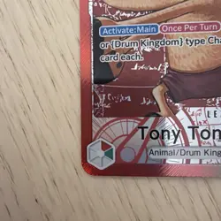 Tony Tony Chopper - One Piece OP08-001 - AAL Alt Art Leader - Two Legends - Image 3