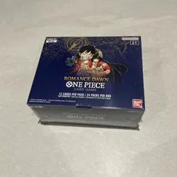 One Piece Sealed OP-01 Romance Dawn Booster Box, English, White Bottom OP 01 - Image 1