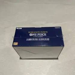 One Piece Sealed OP-01 Romance Dawn Booster Box, English, White Bottom OP 01 - Image 2