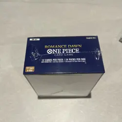 One Piece Sealed OP-01 Romance Dawn Booster Box, English, White Bottom OP 01 - Image 5
