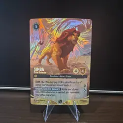 Disney Lorcana Challenge FOIL TOP 64 Promo Simba - Pride Protector 4/C2 - Image 1