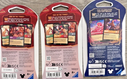 New Sealed Disney Lorcana TCG Booster Pack Lot 3 Reign of Jafar,Shimmering Skies - Image 3