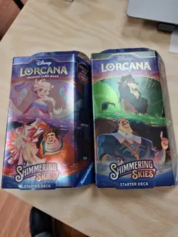 Disney Lorcana: Shimmering Skies Starter Deck (set of 2) - Image 1