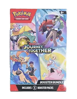 Pokemon TCG Journey Together Booster Bundle SEALED - 6 Booster Packs - Image 1