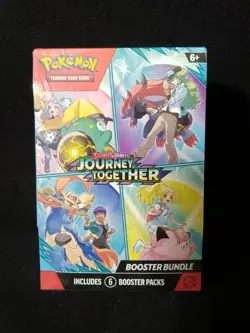 Pokemon TCG Journey Together Booster Bundle SEALED - 6 Booster Packs - Image 1