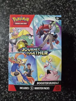 Journey Together Scarlet & Violet POKEMON TCG Sealed Booster Bundle with 6 Packs - Image 1