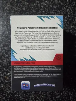 Journey Together Scarlet & Violet POKEMON TCG Sealed Booster Bundle with 6 Packs - Image 3