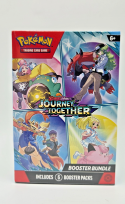 Pokemon TCG Scarlet & Violet Journey Together Booster Bundle 6 Packs Sealed 820650853623 - Image 1