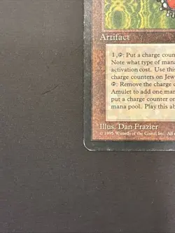 Jeweled Amulet 1995 Ice Age MTG Magic MP - Image 4