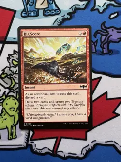 Big Score x1 Mtg Tarkir: Dragonstorm Commander - Image 1