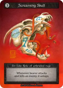Sorcery Contested Realm - Screaming Skull - Beta (B) - Image 1