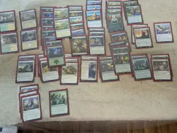 Green White 60 Card Setessan Champion Aura Deck 40%foil - Image 1