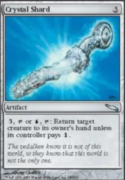 [1x] Crystal Shard Slight Play, English Mirrodin MTG Magic - Image 1