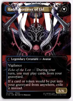 Emet-Selch, Unsundered (Borderless) 394 FINAL FANTASY Magic: The Gathering NM - Image 2