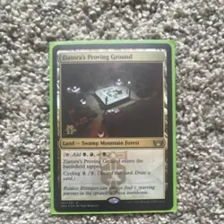 Ziatora's Proving Ground Streets of New Capenna Regular (Rare Land Card) Pre - Image 1
