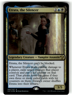 Etrata, the Silencer 1 Foil R Guilds of Ravnica: Guild Kits LP - Image 1