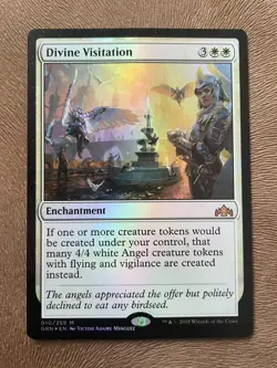 Magic The Gathering Divine Visitation Foil - Image 1