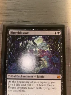 Bitterblossom - English - MTG Modern masters 2015 NM (B) - Image 3