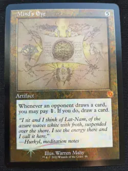 Mind's Eye - Schematic - Foil - The Brothers' War - NM - EN - 96 - Image 1