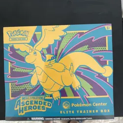 Pokemon TCG Ascended Heroes Pokemon Center ETB Elite Trainer Box Sealed - Image 1