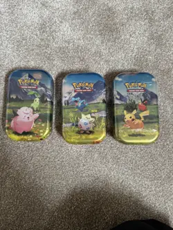 Pokemon TCG Ascended Heroes Mini Tins X3 - New And Sealed - Image 1