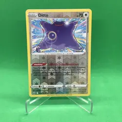 Pokemon DITTO 107/159 - Crown Zenith - RARE Rev Holo - NM/M - Image 1