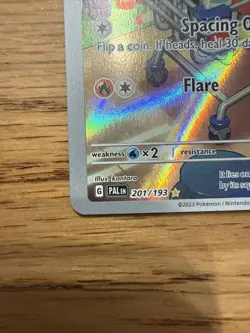 Pokemon TCG Fuecoco Paldea Evolved Illustration Rare Card 201/193 - Image 4