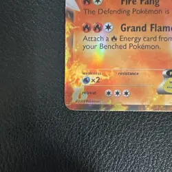 2012 Pokemon Black & White Dark Explorers Holo Entei EX 13/108 - Image 5