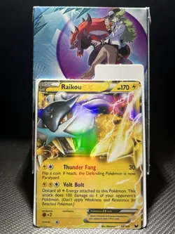 Pokemon TCG Raikou EX 38/108 Dark Explorers Ultra Rare Holo 170 HP - Image 1