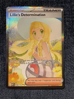 Lillie’s Determination SIR 184/132 - Mega Evolution - Pokemon TCG - NEAR MINT - Image 1