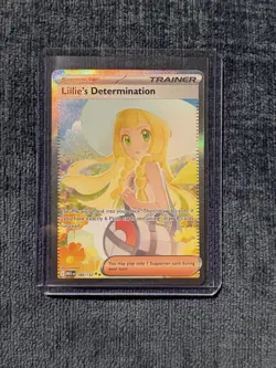 Lillie’s Determination SIR 184/132 - Mega Evolution - Pokemon TCG - NEAR MINT - Image 3