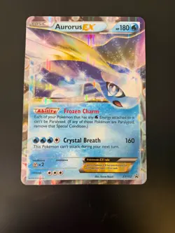Aurorus EX XY Promos Holo Pokemon TCG Card XY102 - Image 1