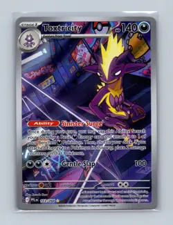 Toxtricity 103/094 Illustration Rare Phantasmal Flames Pokemon Lightly Played - Image 1